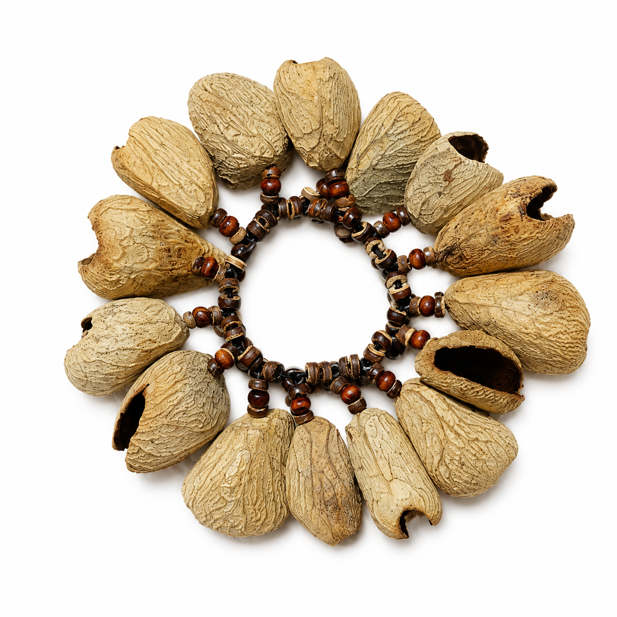 Panji Black Seed Pod Shaker Bracelet