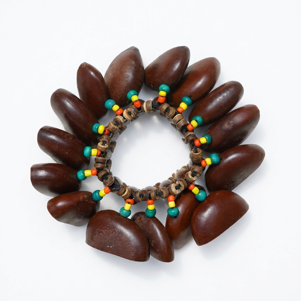 Juju Rattan Seed Pod Shaker Bracelet
